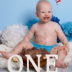 Smash cake photoshoot